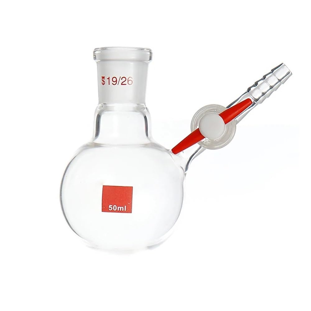 Laborausstattung und -bedarf Labor-Rundboden-Reaktionsflasche aus Glas mit einer Öffnung, 25–500 ml