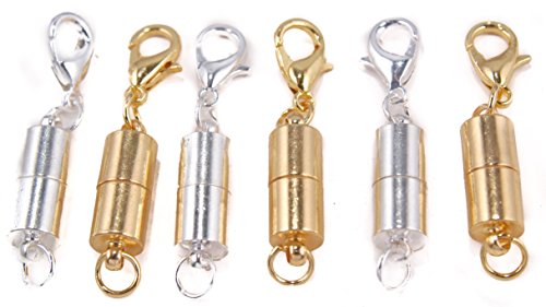 Chiusure magnetiche per gioielli, 6 pezzi, per