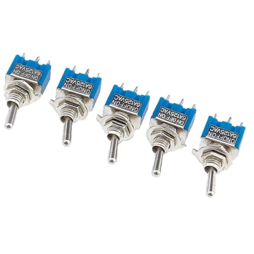 Interrupteur à bascule haute précision MTS-203, finition métal et isolation supérieure