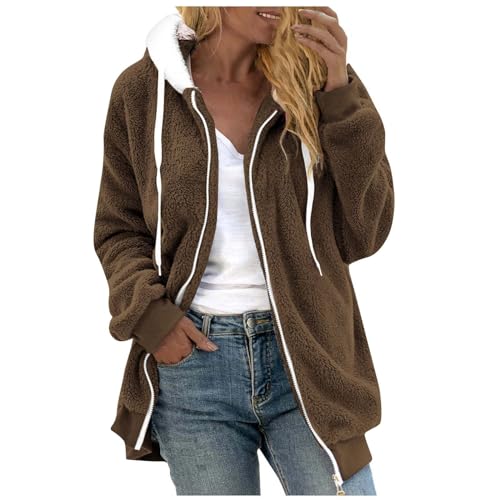 Oversized Fuzzy Fleece Jacket
