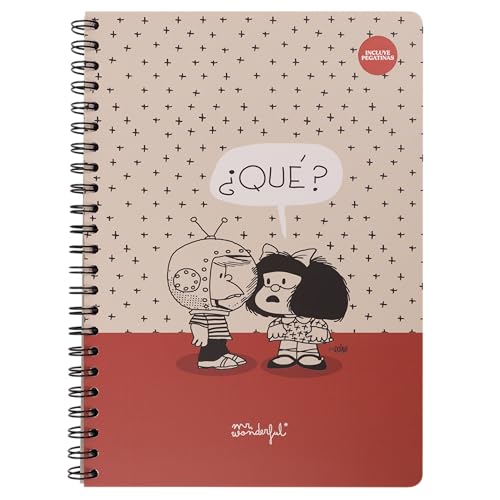 Mr. Wonderful - Libreta A4 - Mafalda
