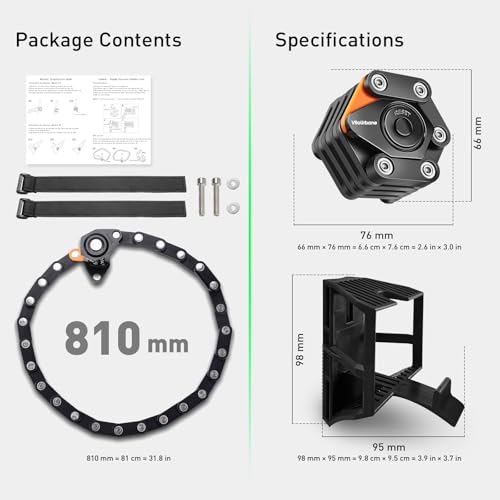 VitoUrbane Folding Combination Lock