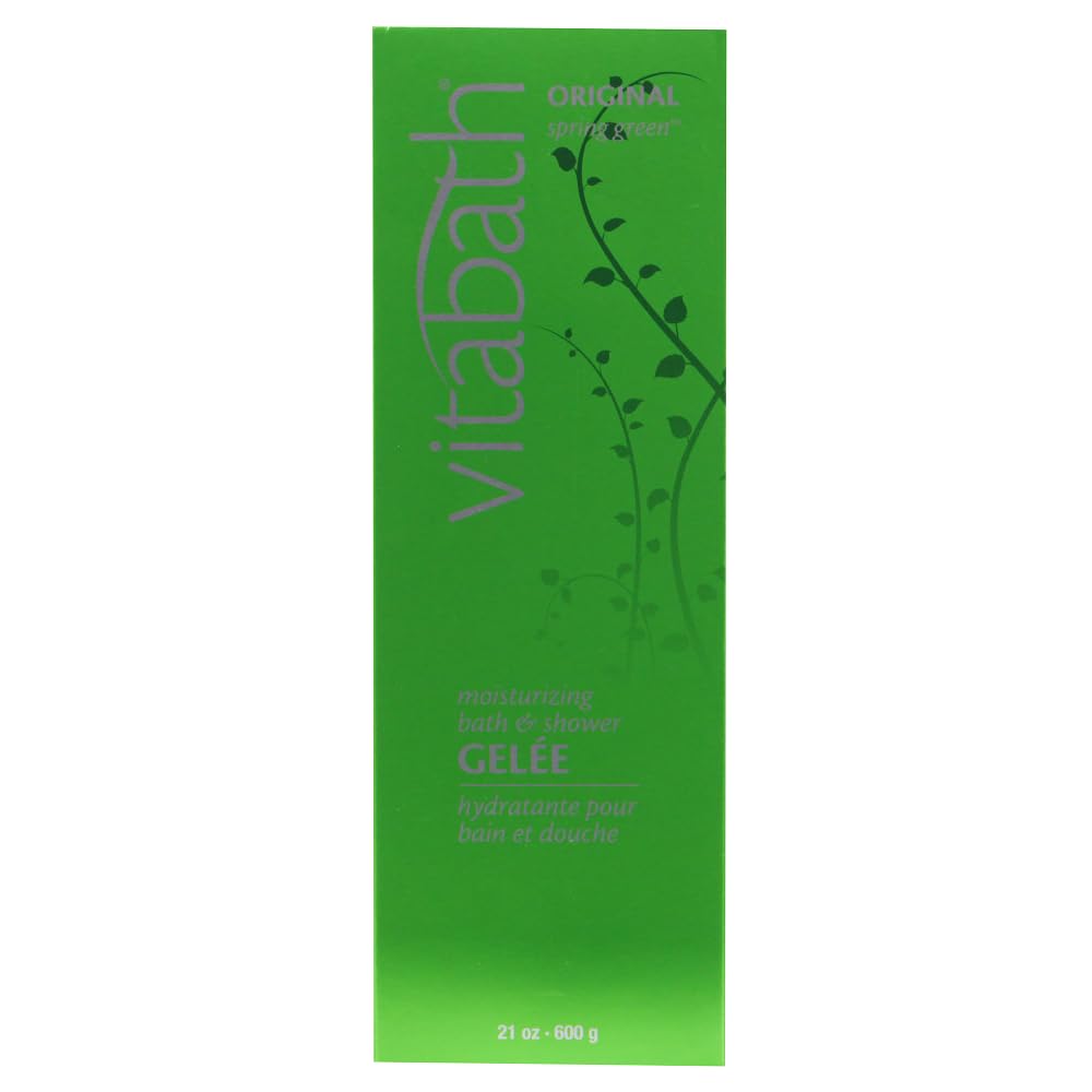Vitabath Moisturizing Bath & Shower Gelee Buy One, Get One Free Bonus Pack Original, Spring Green, 1 Ea