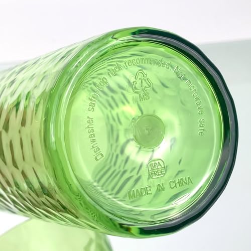 Vasos de plástico de 24 onzas duraderos, tazas acrílicas reutilizables y resistentes a los golpes 7