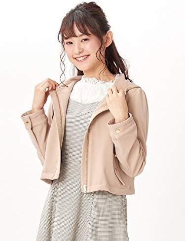 Amazon Cherite By Primepattern シェリエットバイプライムパターン フード付きショートブルゾン キャメル M コート ジャケット 通販
