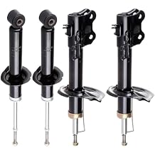 Set of 4 Shocks,Abrillvt Struts Shocks Absorbers fits 2002-2006 for Nissan for Sentra Front Rear Auto Shocks with 333310 333311 341279