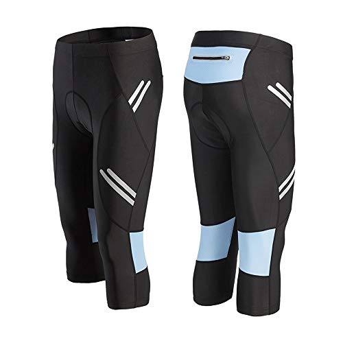 Pantalones Cortos de Ciclismo para Hombre con Gel 3D miniatura 5