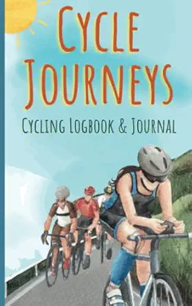 Cycle Journeys - Cycling Logbook & Journal: Track Your Daily Rides and Statistics