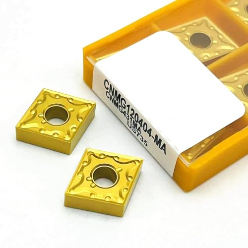10 piezas CNMG120408 insertos de carburo para fresado CNC miniatura 5
