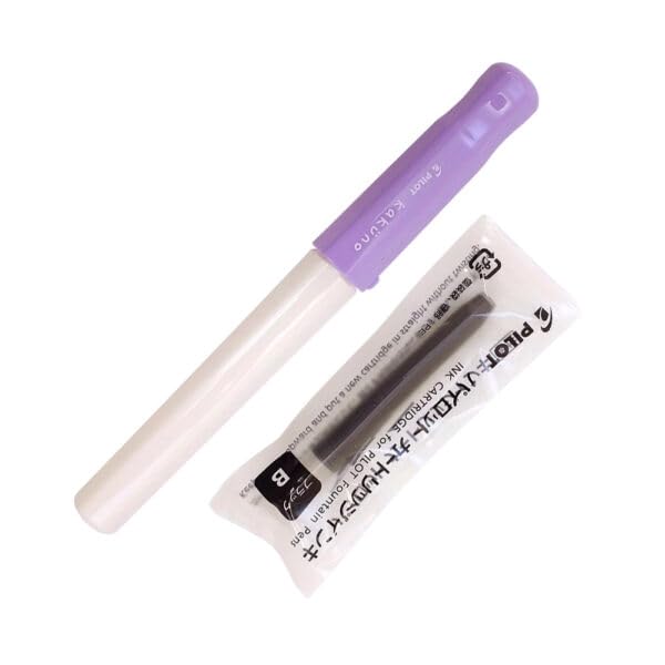Image of Pilot Kakuno Soft Violet Fountain Pen - Extra Fine Nib