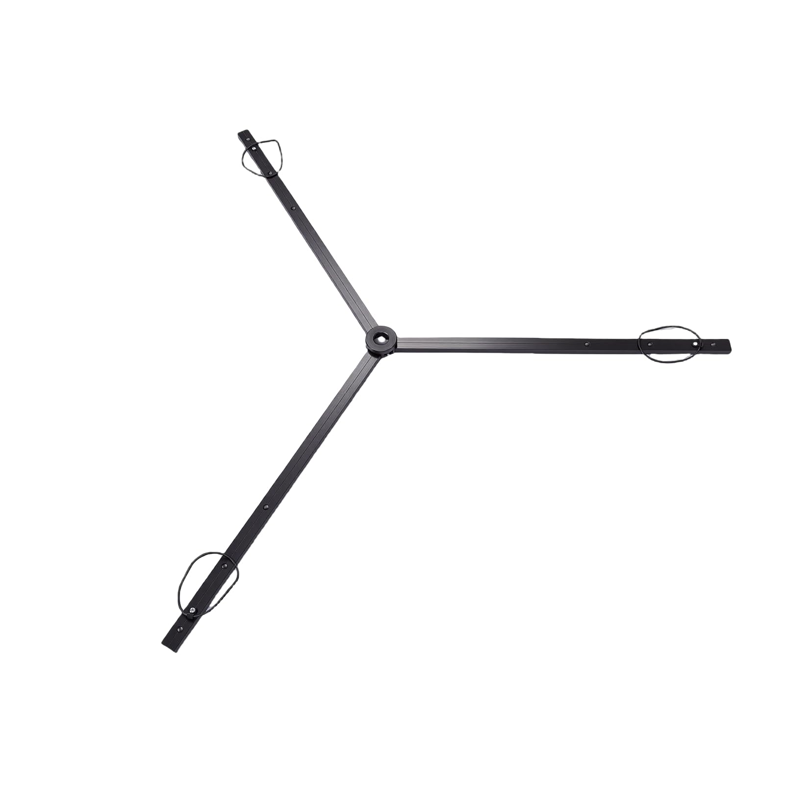 Bewinner Stabilizator Statywu Prowadnica Podłogowa, Składany Aluminiowy Trójkątny Stabilizator Rozporowy do Zestawu do Poziomowania, Sprzętu Fotograficznego i Geodezyjnego, Trwałe Anodowane ze
