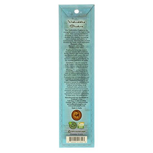 Ramakrishnananda Incense Stick Visuddha Wisdom, 10 Ct #TOP1