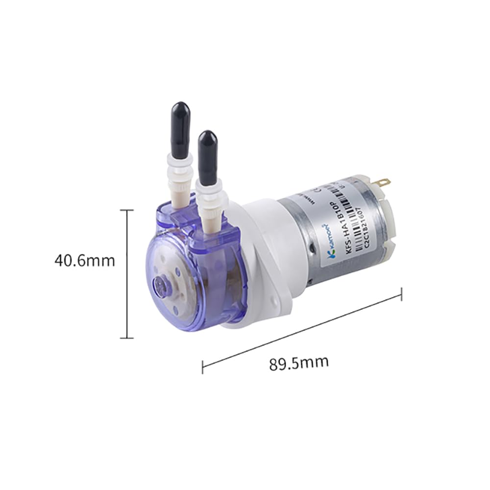 Kleine peristaltische pomp 12 V dc Motor Kamoer KPHM100 Lange levensduur Hoge precisie Vloeibare doseerpomp 100 ml/min 3 mm ID × 5 mm OD