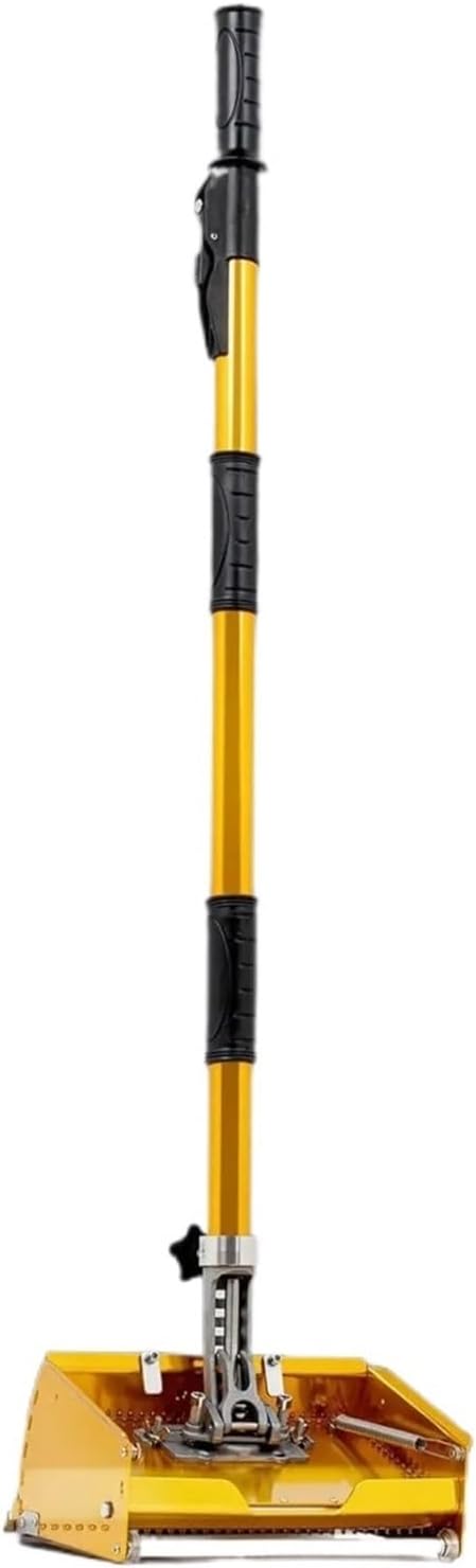 Drywall Flat Finishing Box 10" Professional Drywall Flat Finishing Box Tool 40-64 Inch Adjustable Handle