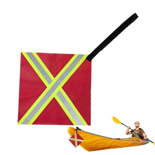 Bandera de esquí acuático reflectante para evitar accidentes 2