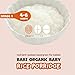 BARI Organic Rice Porridge Stage 1 (4-6 Months) 100% Organic Rice, Rice Cereal Product of Korea, Heavy Metal Tested, Gluten-Free, Mix with Breastmilk, Water or Baby Formula, 4.2oz (0.4oz x 10packets)
