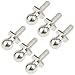 6PCS Shock Ball Head Steering Link Ball Metal M3 Screws for 1/10 HSP