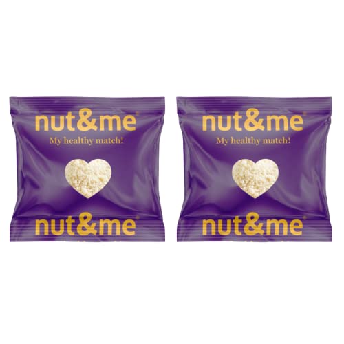 Preparado para tortitas KETO 750 gr nut&me | Sin gluten, sin lactosa, sin azúcares añadidos | Protein pancake mix | Vegano | Low Carb | 10-12 tortitas de tamaño mediano |Pack 2 x 375 gr