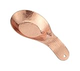Thirstystone Large Hammered Penny Copper Spoon Rest. Measures 9.75” x 4.25”