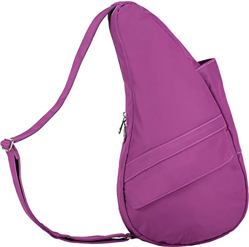 AmeriBag Classic Microfiber Healthy Back Bag tote Small (Mulberry) - Thumbnail 2