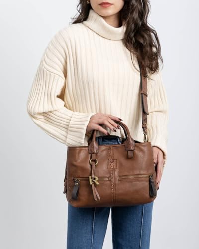 Sac à main pour femme REFRESH camel pour ne plus manquer d'espace - 2