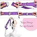Poen 14 Pcs Home Pilates Kit for Women Pilates Equipment Ring and Ball Set with Stretching Strap 8 Resistance Bands Non Slip Socks Gym Back Bags Exercise Equipment for Workout (Purple,Pink)