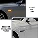 Yoegerery Car Led Side Marker Flowing Water Flicker Turn Light Compatible with BMW 1series E81 E81 E82 E87 E88 3series E90 E91 E92 E93 5series E60 E61