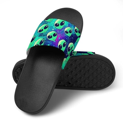Aliens 3D PVC Sandals Mens Women Comfortable Slippers Casual House Lightweight Loafers Quick Drying Breathable2