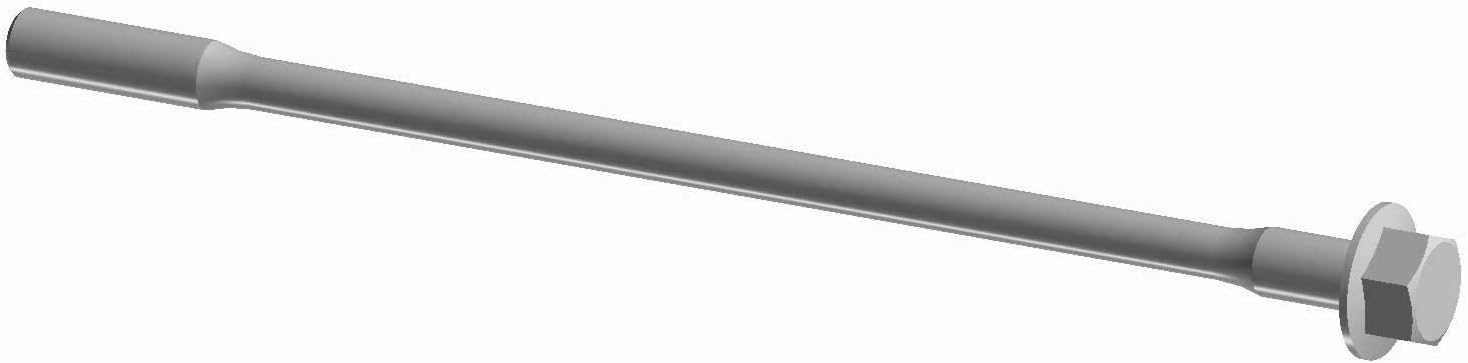 Polaris RZR Bolt, M 12 x 1.5 x 253, Genuine OEM Part 7519300, Qty 1