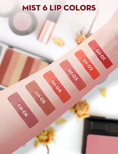 Matte Lipstick Lip Mud, Waterproof Long Lasting Lipstick Smudge Proof Velvet Lip Stain, Non-Sticky Not Fade Lip Gloss Makeup For Women（Sh-04） #TOP4