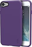 Silk iPhone 7 Grip Case - Base Grip for iPhone 7 [Slim Fit Lightweight Protective No-Slip Cover] - Purple Orchid