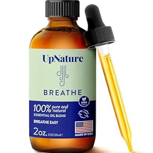 UpNature Breathe Essential Oils Blend (Large 2oz) ...