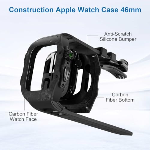 Kit de modification en fibre de carbone pour protéger et relooker votre iWatch - 3