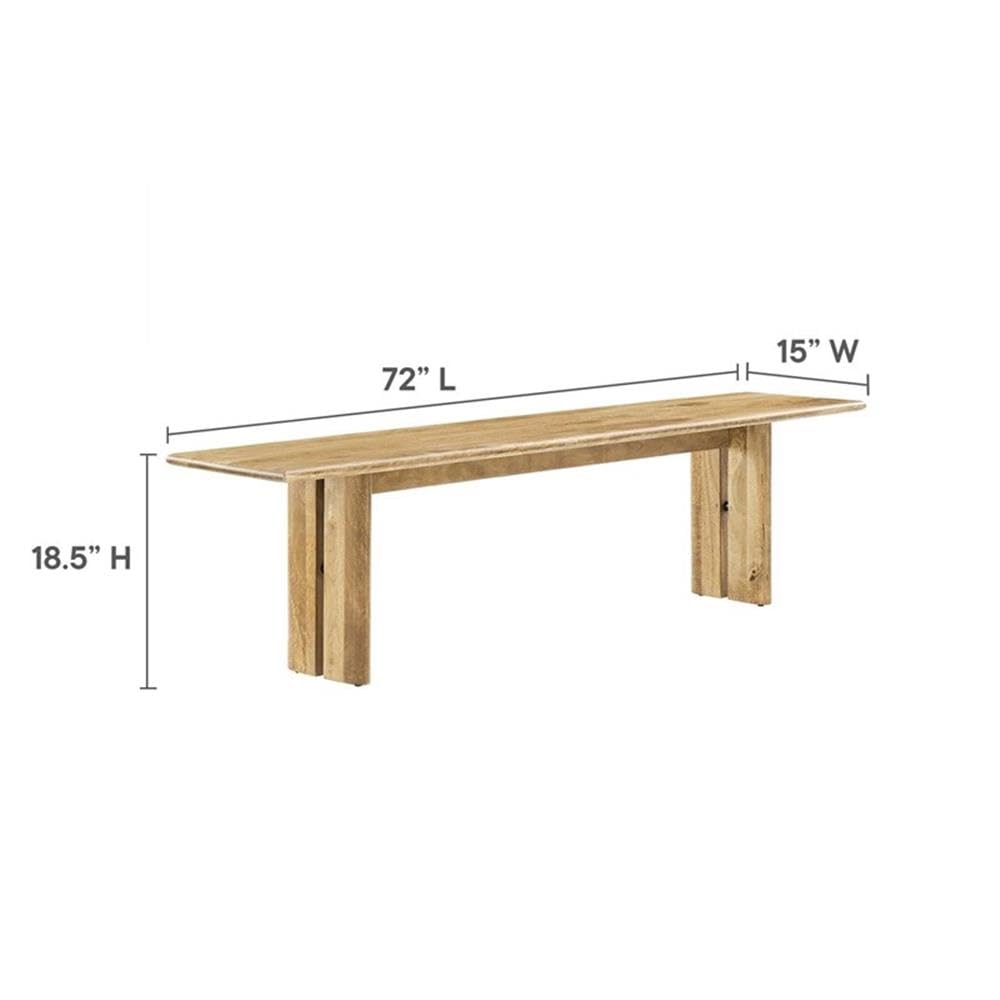 Amazon.com - Modway EEI-6345-OAK Amistad 72