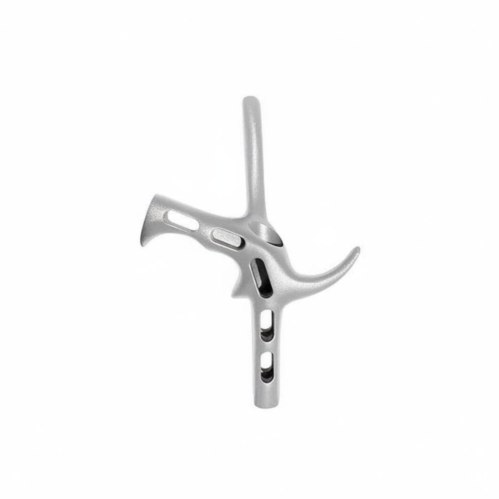 Manico Leggero Cavo da Scherma Lega di Magnesio e Alluminio Impugnatura Contoured Grip Grip Ultraleggero Attrezzatura Sportiva per Schermidori, Gara , Argento , Adulto Mano Destra M