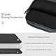 Dadanism Kabeltasche Elektronik Organizer Tasche, Universal Kabel Organizer Tasche Tech Pouch, Doppelschicht Reise Elektronik Zubehör Tasche für 9-11’’ Tablets, Kabel, Ladegeräte, Powerbank,Space Grau