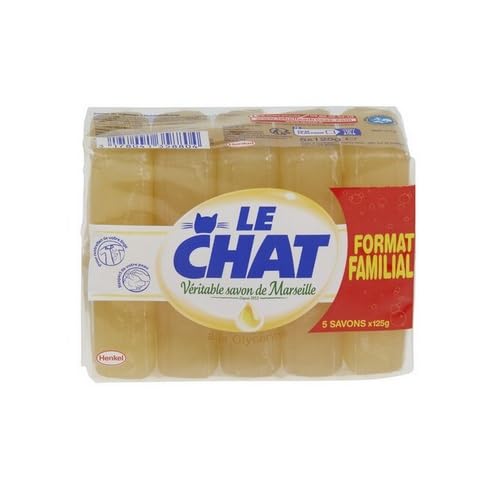 Le Chat Savon de Marseille Solide Douceur Glycérinée 5 x 125g Amazon.fr Beauté et Parfum