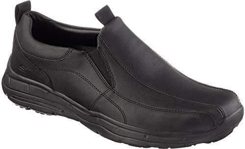 Skechers Relaxed Fit Glides Docklands Mens Loafers Black 8 W