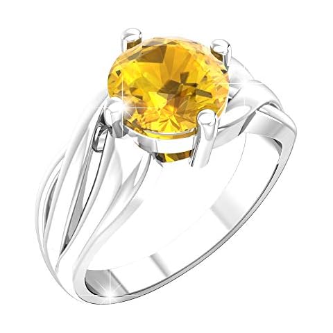 Belinda Jewelz 925 Sterling Silver Band Round Womens Birthstone Jewelry Ring red Cover