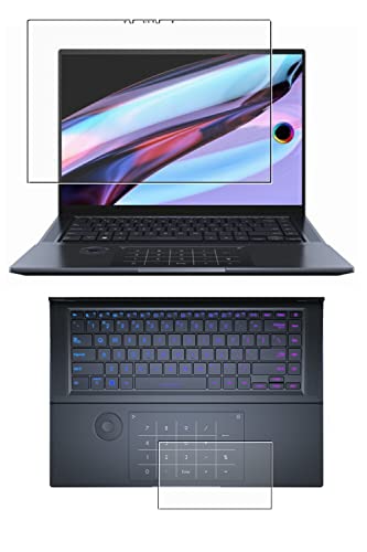 �y2���g(���+�^�b�`�p�b�h)�z ClearView(�N���A�r���[) ASUS Zenbook Pro 16X OLED UX7602 2022�N���f�� 16�C���`�p ���@�\ ���˖h�~ �t�� �ی� �t�B���� �X���[�X�^�b�` �R�� �^�C�v ���{��