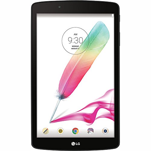 LG G Pad F 8.0 16GB (2nd Gen) GSM Unlocked 3G + Wi-Fi Android Tablet PC w/ 8-inch Display & Built-in Stylus Pen - Black (Model V498)