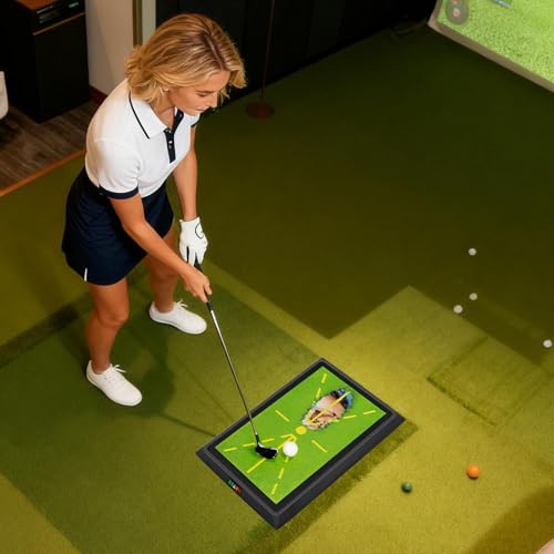 Tapis de frappe golf idée cadeau golfeurs pour progresser au swing - 2