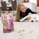 8in1 Meaty Treats, gefriergetrocknete Hunde Leckerlis aus Ente, 100% Fleisch, getreidefrei und ohne Zucker, 50 g Beutel