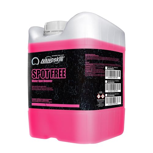 Nanoskin SPOT FREE Water Spot Remover 5 Gallons - Removes Water Spots & Surface Acid Rain | Safe for Chrome and All Painted Surfaces | Acid-Based Cleaner | Prepares Surface for Waxing | 4:1 Dilution