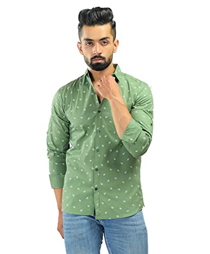 BASE 41Men's Slim Fit Casual Shirt