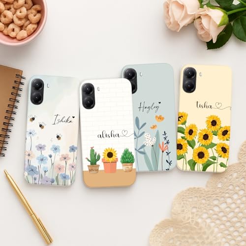 Image of COLORflow Back Cover Compatible with Poco X7 Pro 5G | Floral Family Customized Back Cover Compatible with Poco X7 Pro 5G