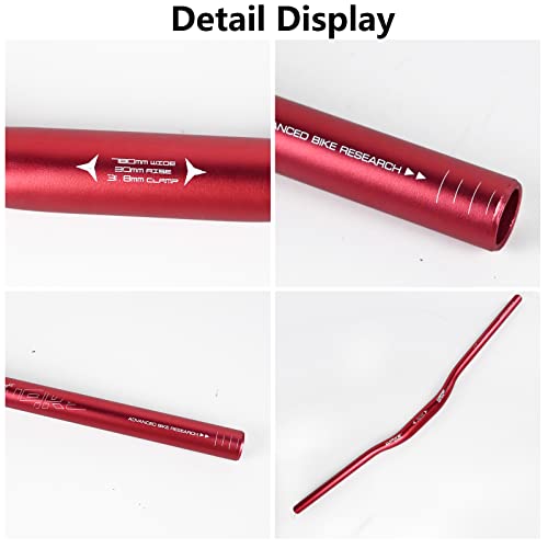 Image of Wake Aluminium Alloy Mountain Bike Handlebar Bicycle Riser Bar MTB Handlebar