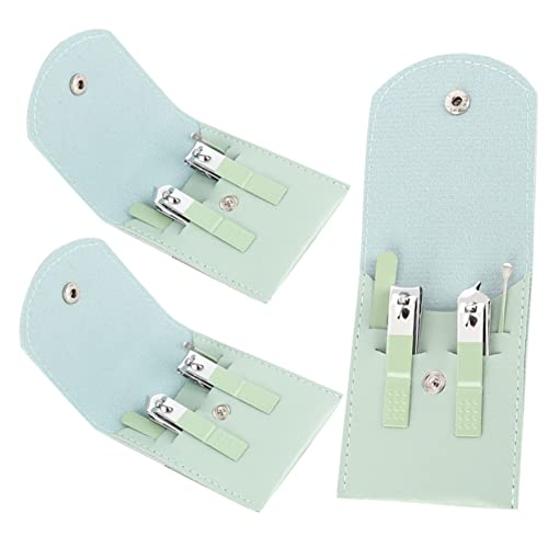 MUSISALY 3 Zbg lCPA GvWh[ f lCTLbg LP[X manicure set  vdl̃}j Lbg pyfB Lbg v + Yf|