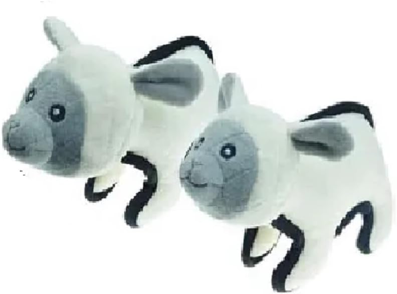 Extra Tough Dog Toys Canvas Tuffimals Dog Toys Cute Animals Choose Character & Size (Full Set - All 6 Large Toys)