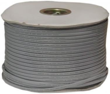 6 Conductors, 26 AWG, Silver Satin, Bulk Cable, Stranded, 1000 ft